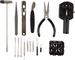 Professional tool kit for watch and jewelry repair Stalwart
